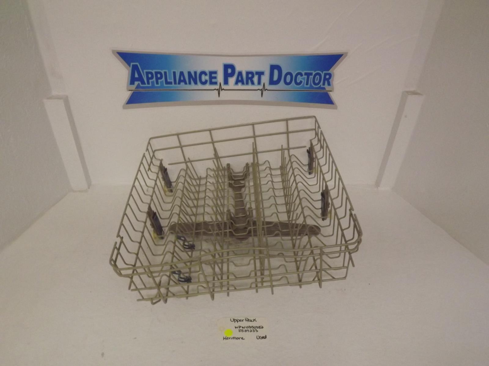 Kenmore Dishwasher WPW10350382 8539233 Upper Rack Used Kenmore Dishwasher WPW10350382 8539233 Upper Rack Used